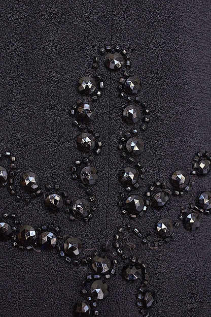 アンティークジャケット　vêtement antique black jacket .FR a l'epoque