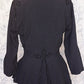 アンティークジャケット　vêtement antique black jacket .FR a l'epoque