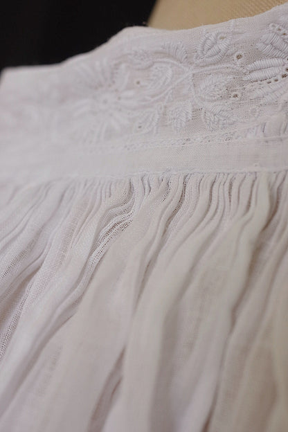 アンティーク教会チュニック　vêtement antique surplis Church Smock1 .FR a l'epoque