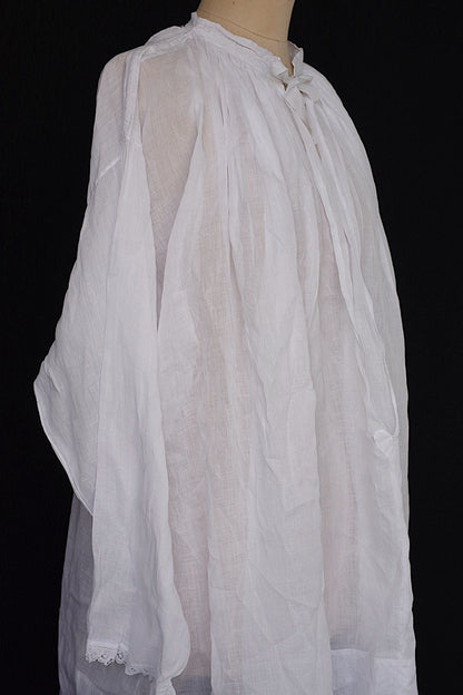 アンティーク教会チュニック　vêtement antique surplis Church Smock1 .FR a l'epoque