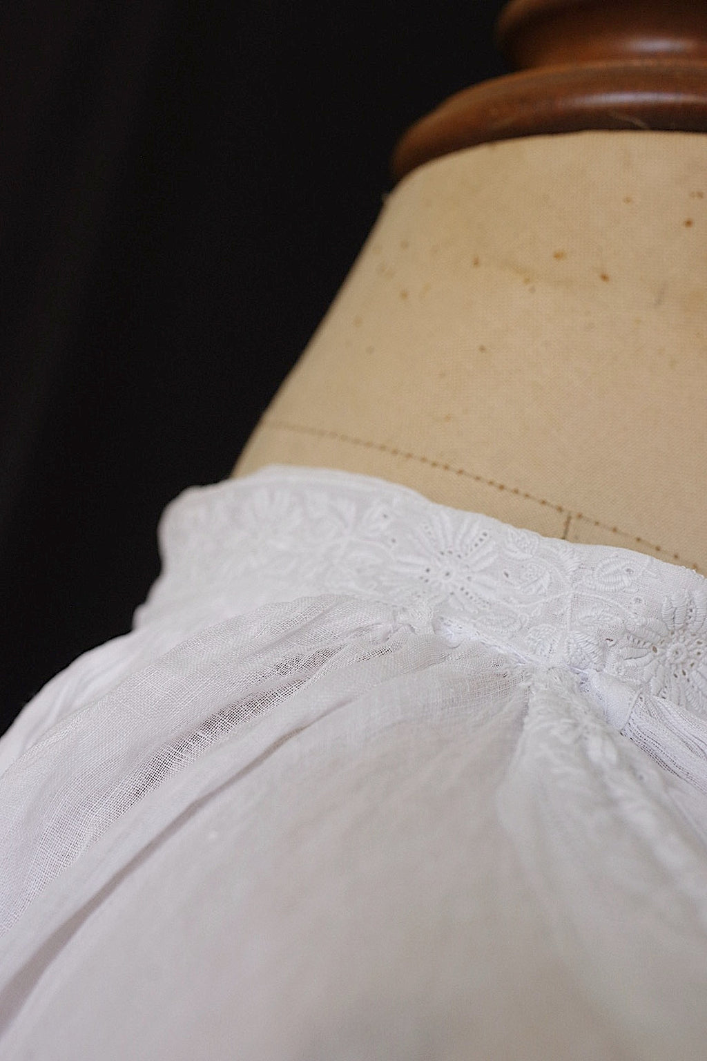 アンティーク教会チュニック　vêtement antique surplis Church Smock1 .FR a l'epoque