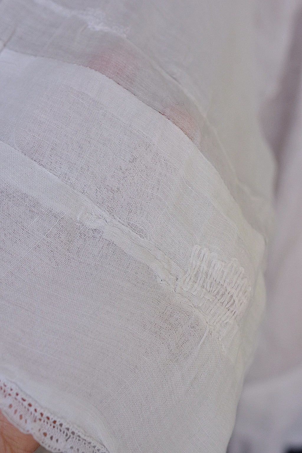 アンティーク教会チュニック　vêtement antique surplis Church Smock2 .FR a l'epoque