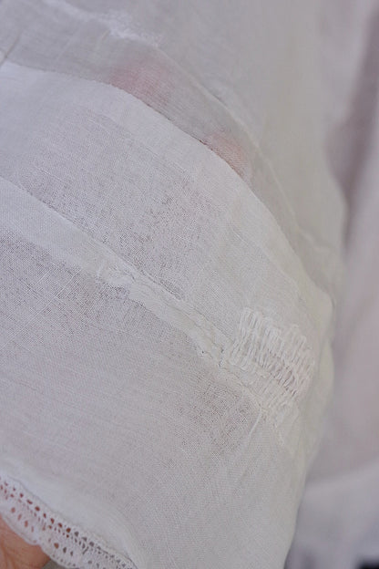 アンティーク教会チュニック　vêtement antique surplis Church Smock2 .FR a l'epoque