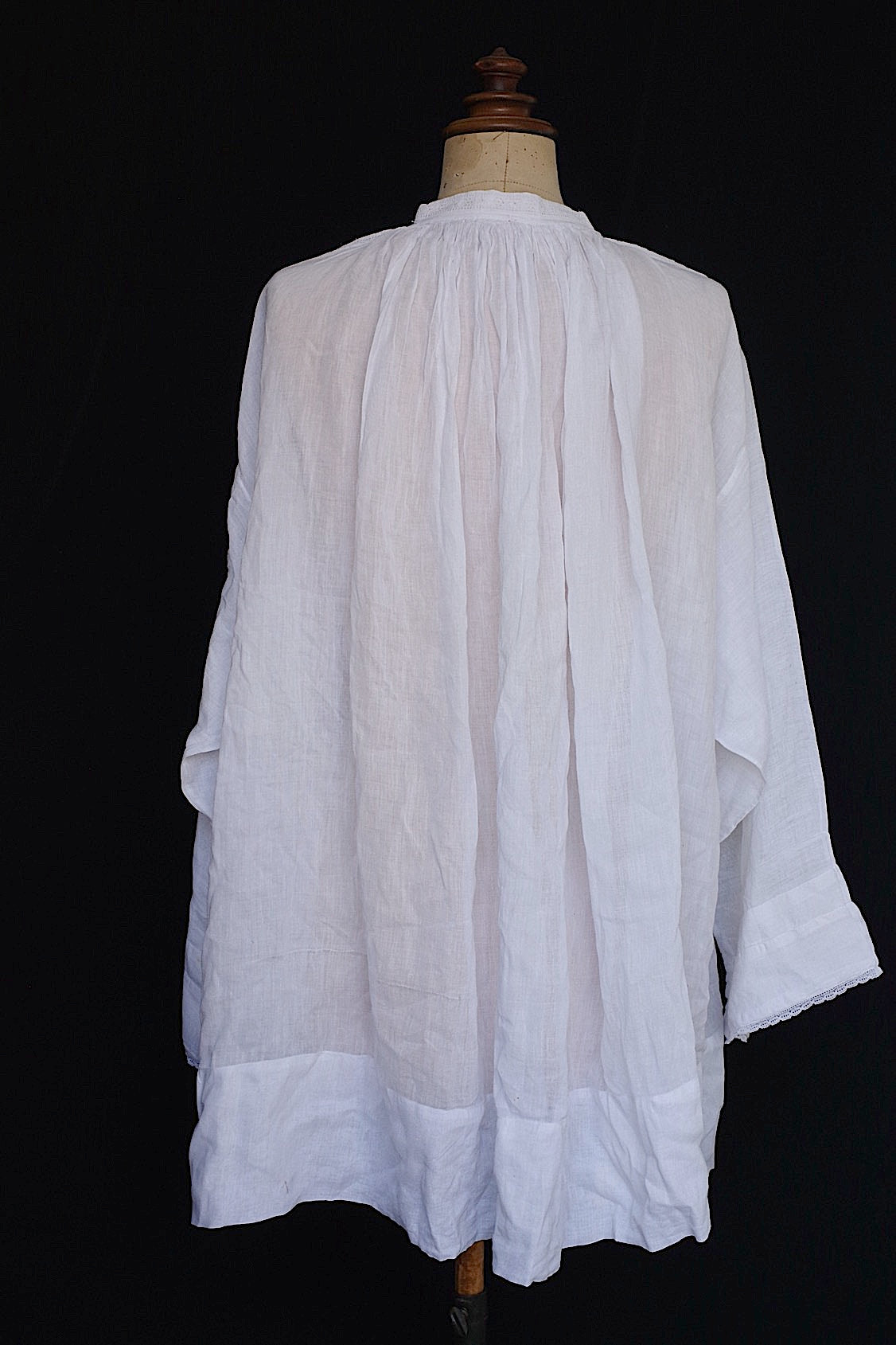 アンティーク教会チュニック　vêtement antique surplis Church Smock2 .FR a l'epoque