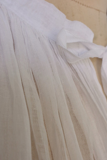 アンティーク教会チュニック　vêtement antique aube Church Smock5 .FR a l'epoque