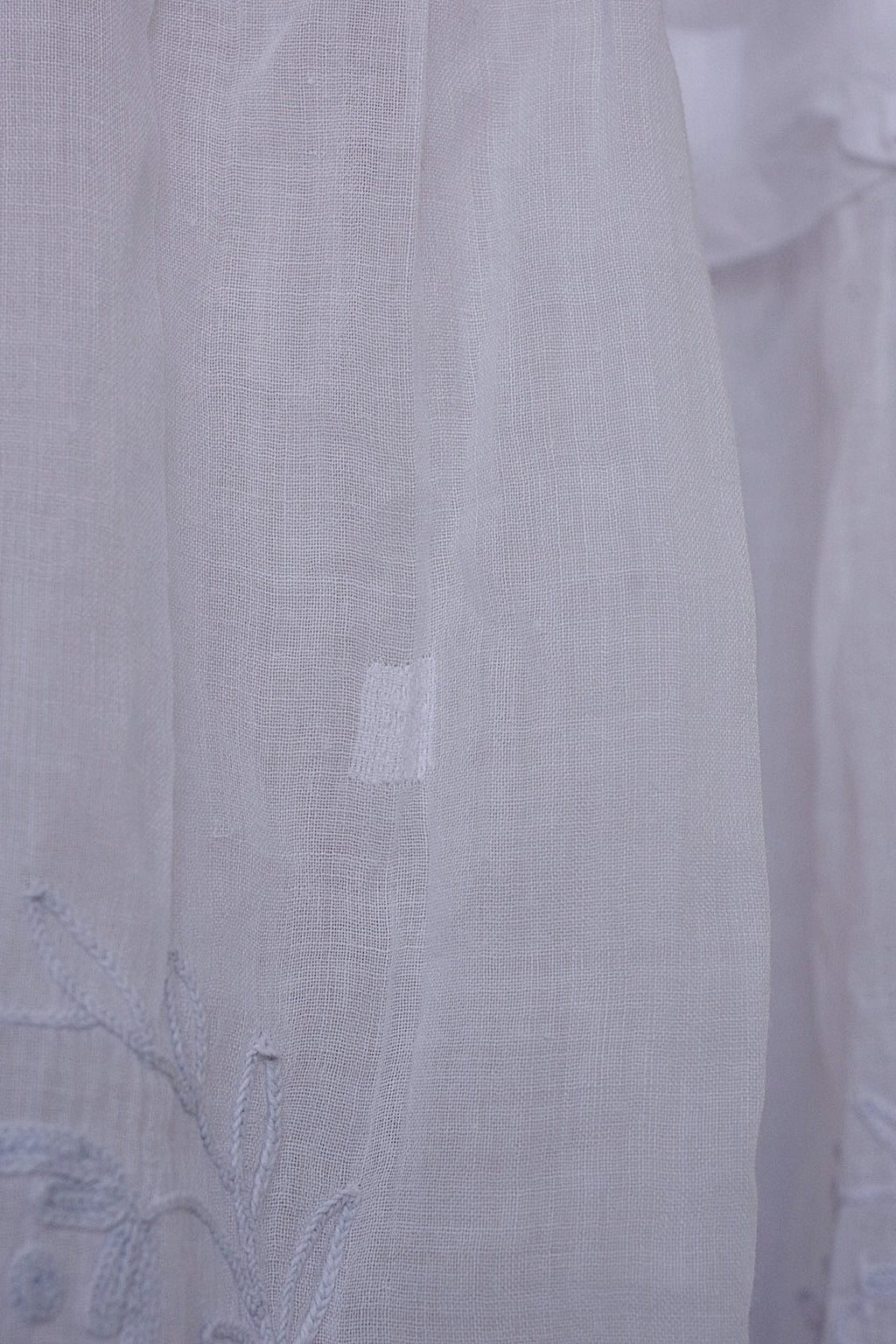 アンティーク教会チュニック　vêtement antique aube Church Smock5 .FR a l'epoque