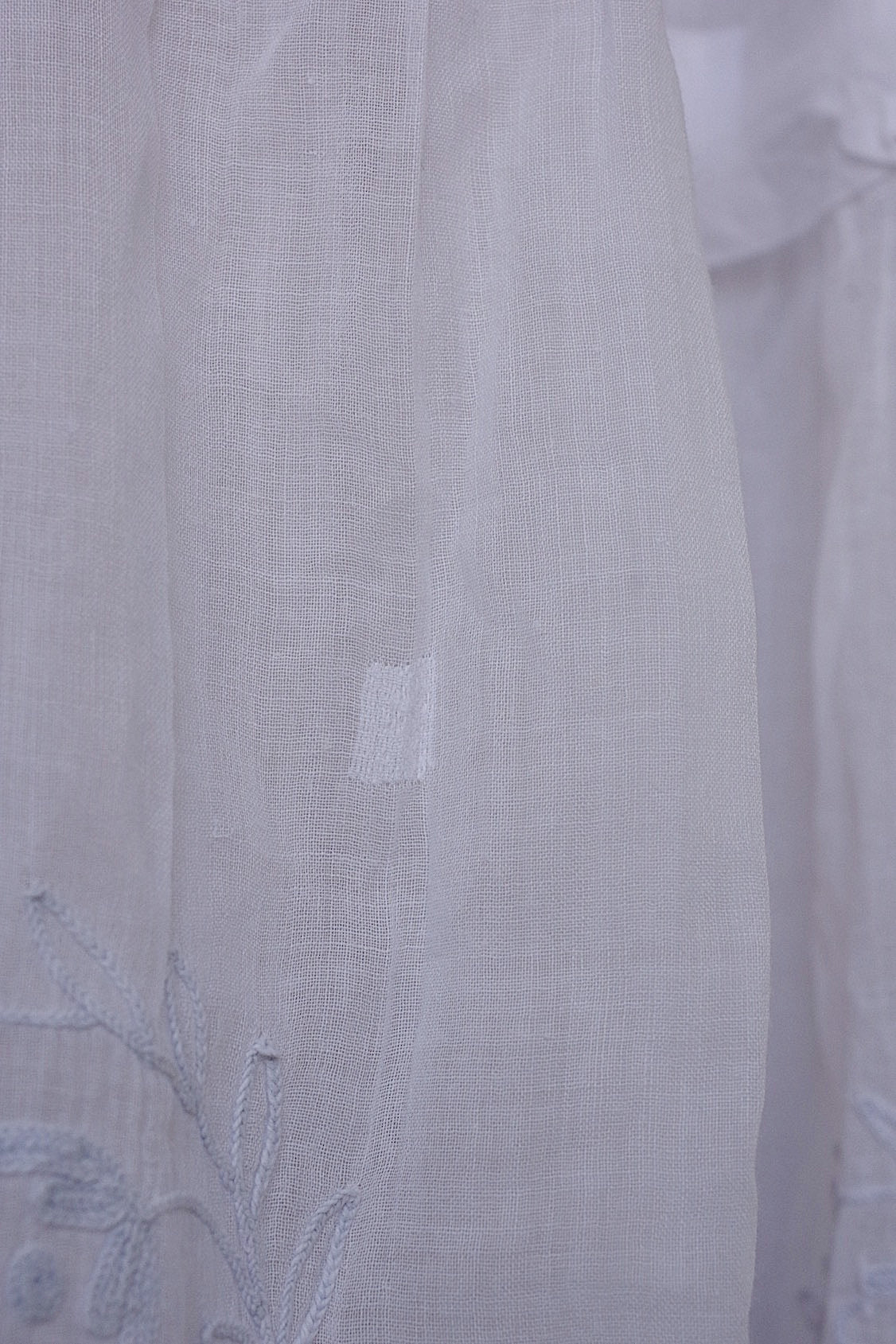 アンティーク教会チュニック　vêtement antique aube Church Smock5 .FR a l'epoque