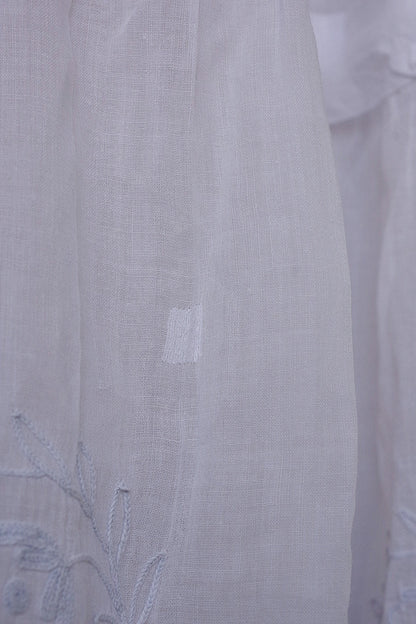 アンティーク教会チュニック　vêtement antique aube Church Smock5 .FR a l'epoque