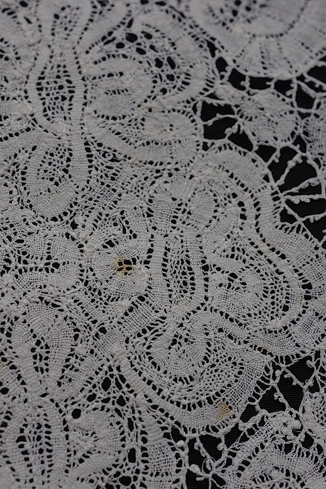 アンティークレース　dentelle antique　デュシェス　360cm .FR a l'epoque