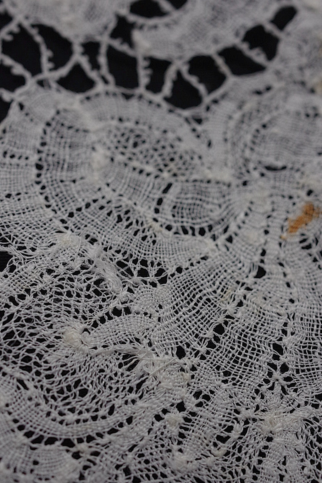 アンティークレース　dentelle antique　デュシェス　360cm .FR a l'epoque