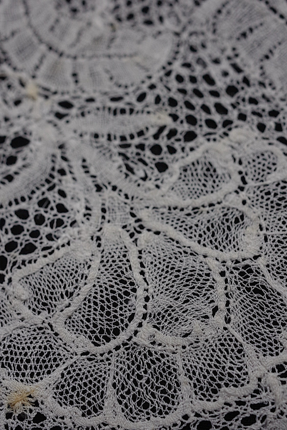 アンティークレース　dentelle antique　デュシェス　360cm .FR a l'epoque