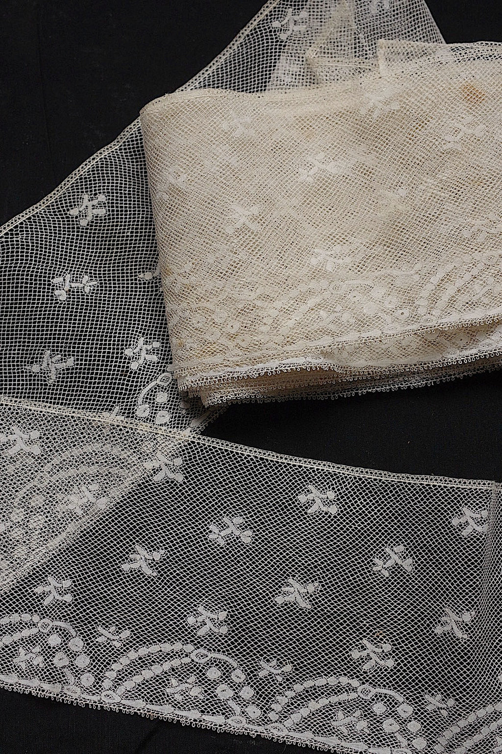 アンティークレース　dentelle antique 350cm ヴァランシエンヌ .FR a l'epoque