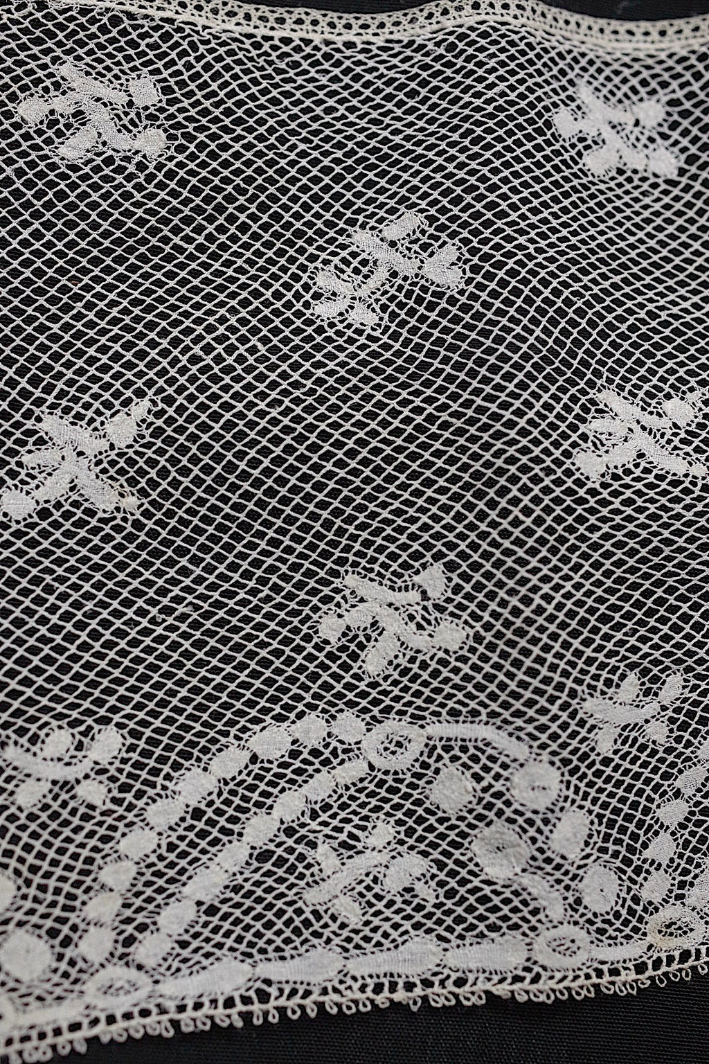 アンティークレース　dentelle antique 350cm ヴァランシエンヌ .FR a l'epoque