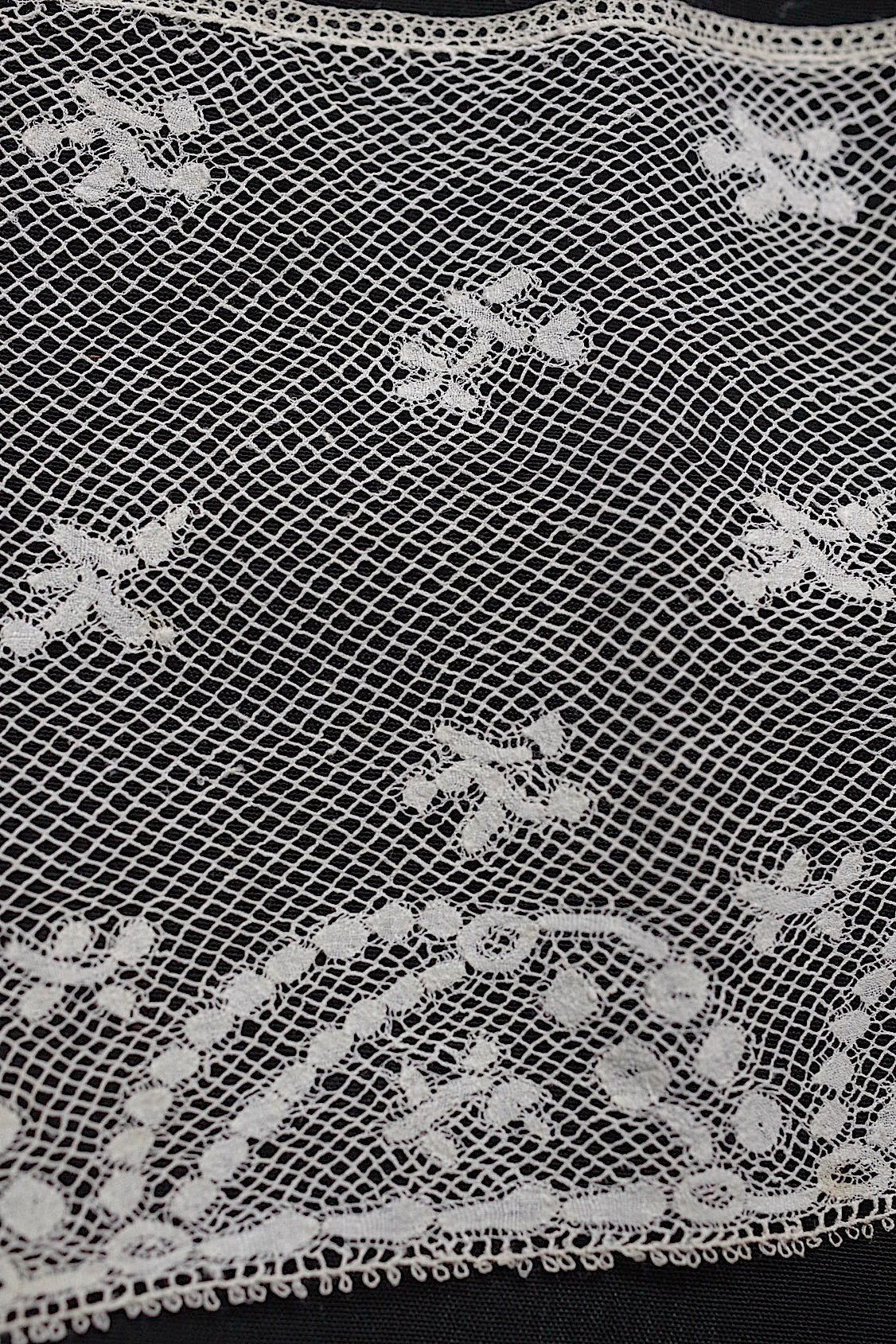 アンティークレース　dentelle antique 350cm ヴァランシエンヌ .FR a l'epoque