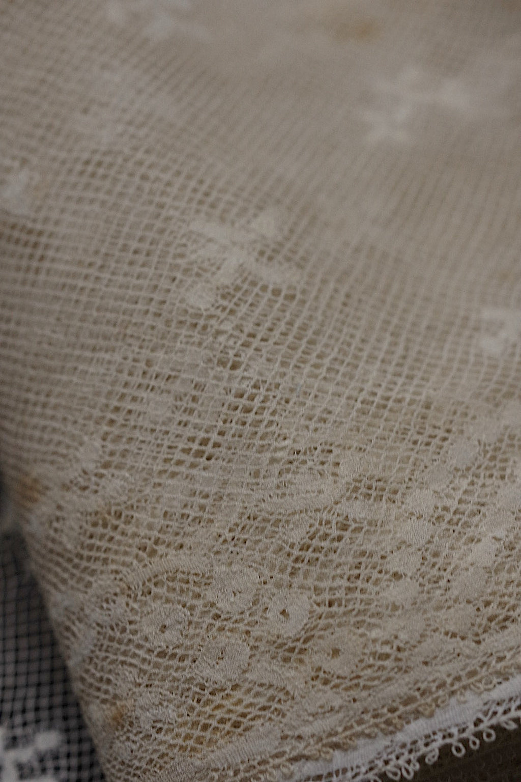 アンティークレース　dentelle antique 350cm ヴァランシエンヌ .FR a l'epoque