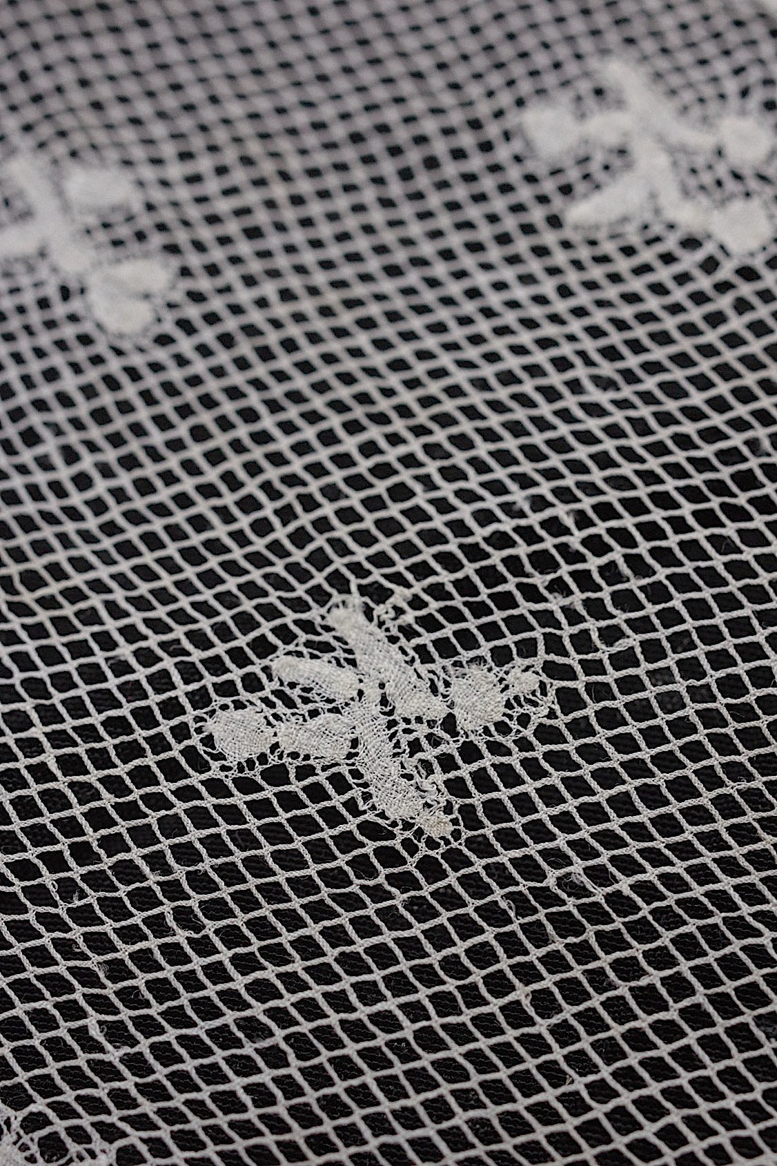 アンティークレース　dentelle antique 350cm ヴァランシエンヌ .FR a l'epoque