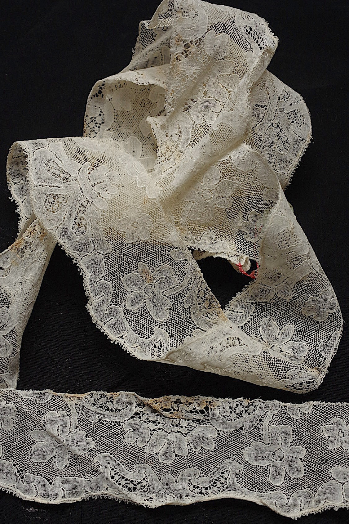 アンティークレース　dentelle antique 175cm デヴォンレース .FR a l'epoque