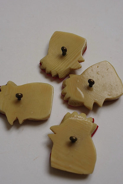 アンティークボタン　bouton antique coq .FR a l'epoque