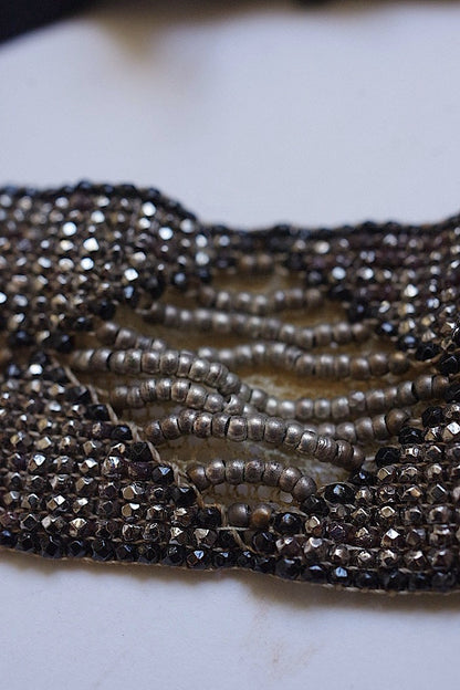 アンティークチョーカー　antique collier ビーズチョーカー .FR a l'epoque