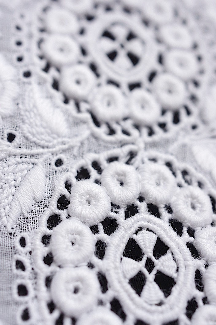 アンティークレース　dentelle ancinne レース生地はぎれ1 .FR a l'epoque