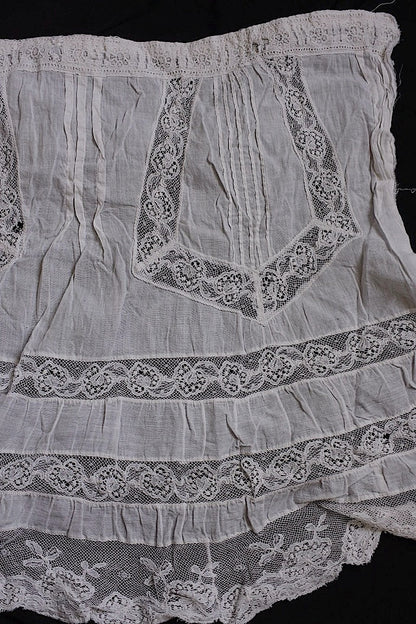 アンティークレース　dentelle ancinne レース生地はぎれ2 .FR a l'epoque