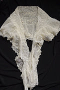 アンティークレース　dentelle ancinne ショール .FR a l'epoque