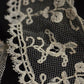 アンティークレース　dentelle ancinne 小さな襟3つ .FR a l'epoque