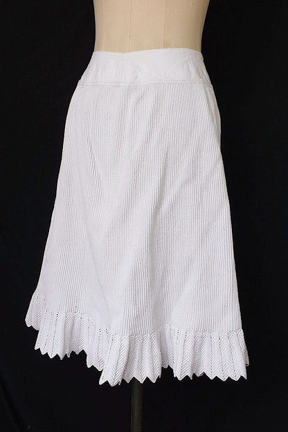 アンティークスカート　vêtement  antique トリコテスカート2 .FR a l'epoque