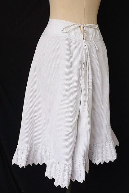 アンティークスカート　vêtement  antique トリコテスカート2 .FR a l'epoque