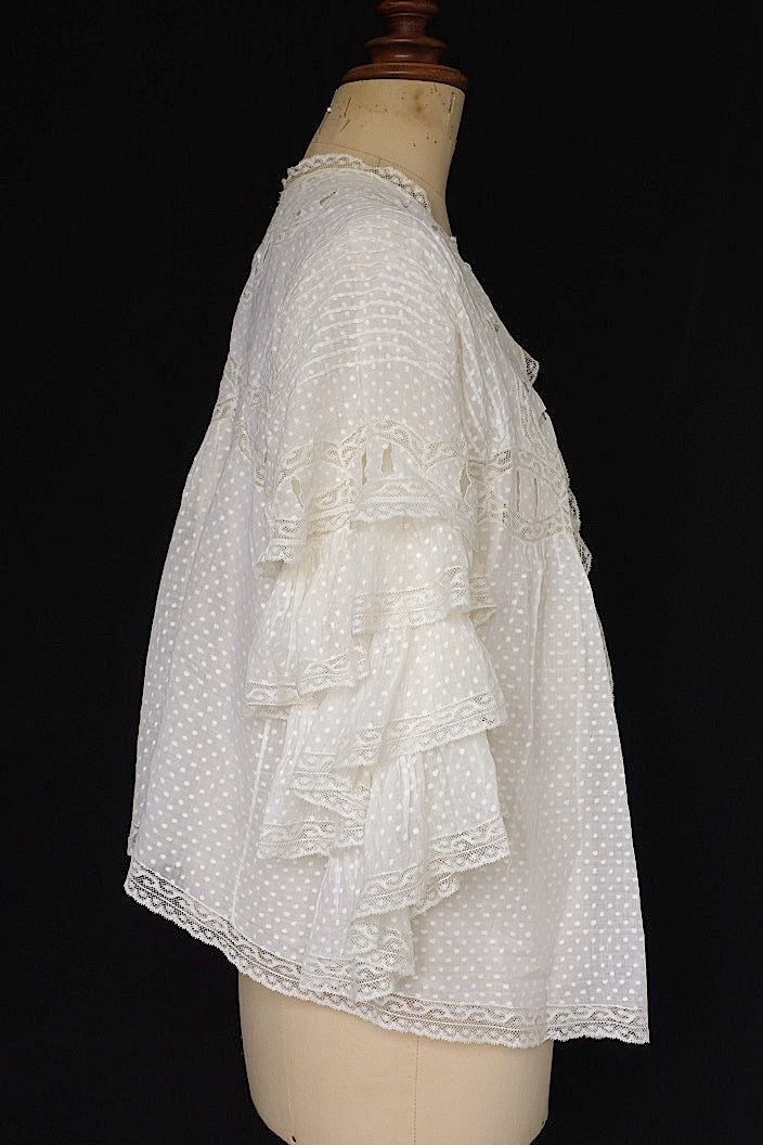 アンティークブラウス　vêtement  antique blouse1 .FR a l'epoque