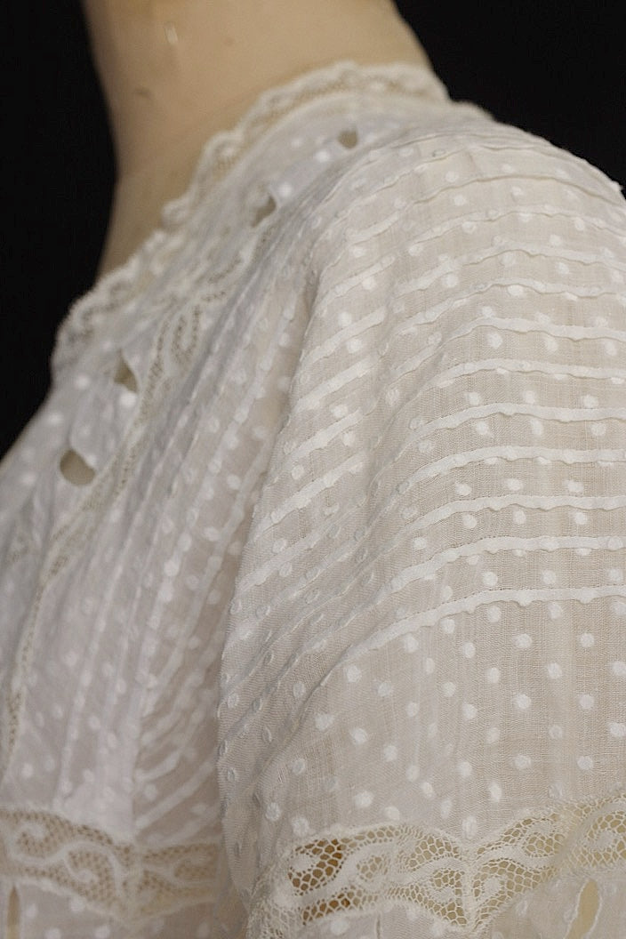 アンティークブラウス　vêtement  antique blouse1 .FR a l'epoque