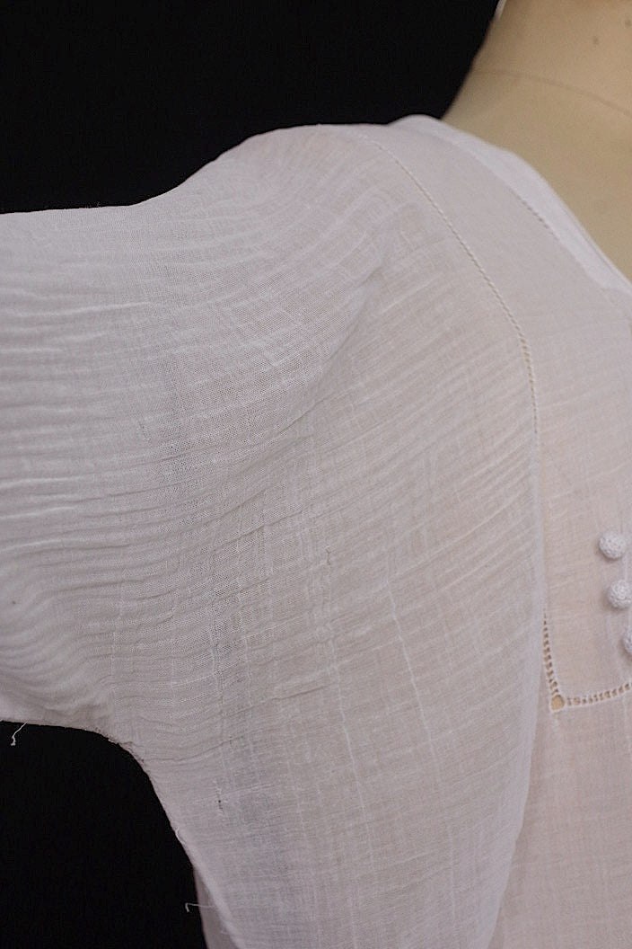 アンティークブラウス　vêtement  antique blouse8 .FR a l'epoque