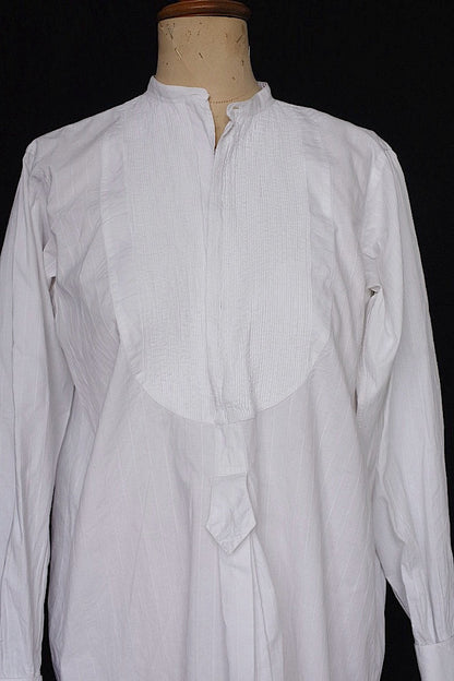 アンティークシャツ　vêtement  antique グランパ　pour monsieur .FR a l'epoque