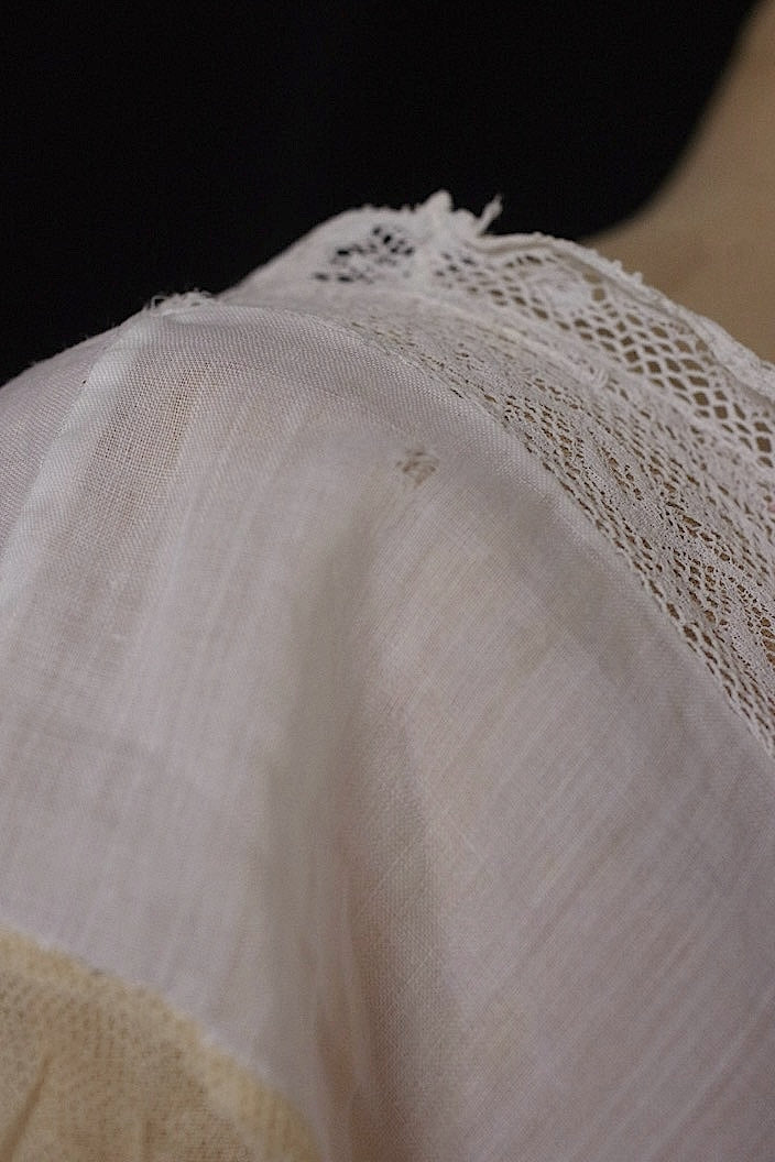 アンティークワンピース　vêtement  antique robe de chambre 3 .FR a l'epoque
