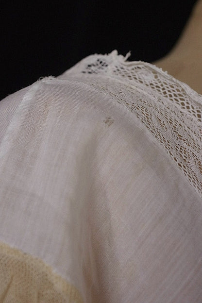 アンティークワンピース　vêtement  antique robe de chambre 3 .FR a l'epoque