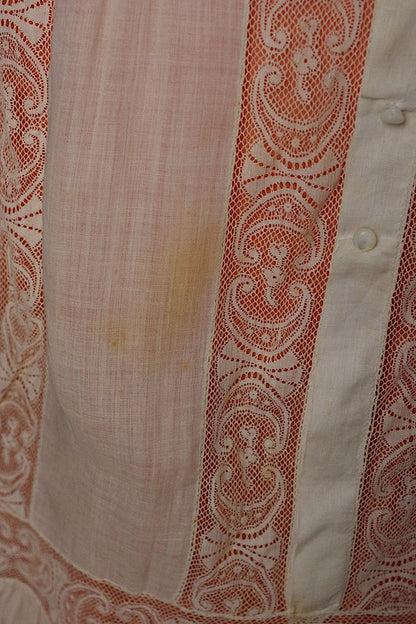 アンティークワンピース　vêtement  antique robe de chambre 4 .FR a l'epoque