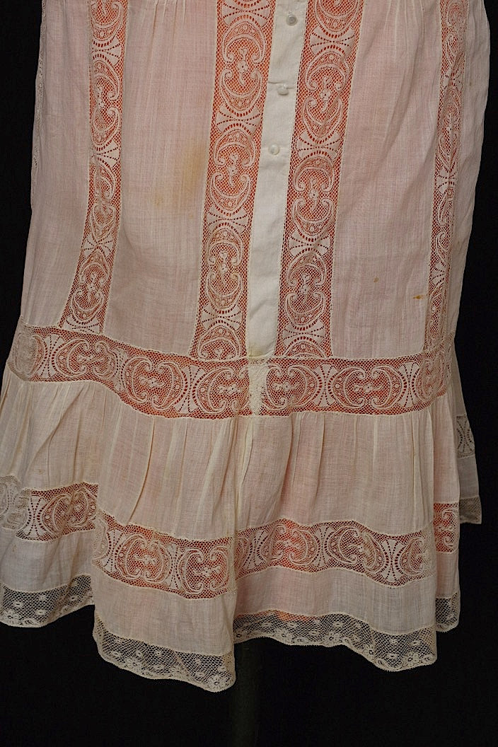 アンティークワンピース　vêtement  antique robe de chambre 4 .FR a l'epoque
