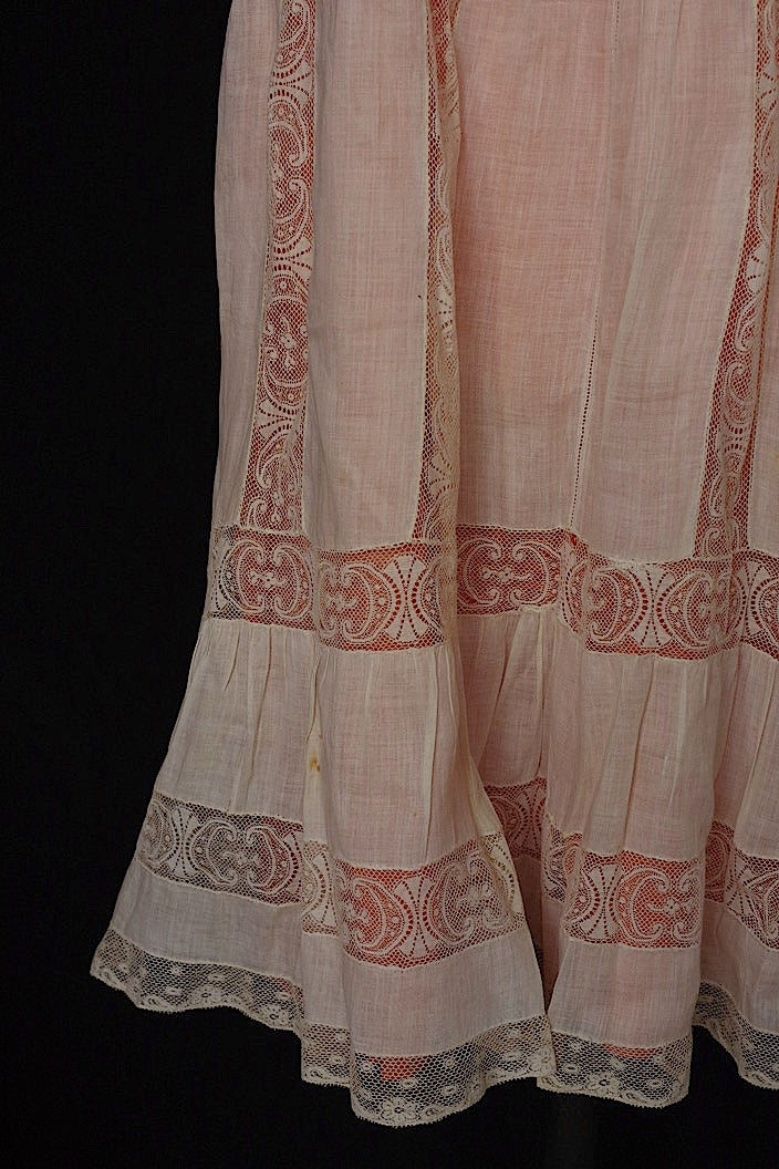 アンティークワンピース　vêtement  antique robe de chambre 4 .FR a l'epoque