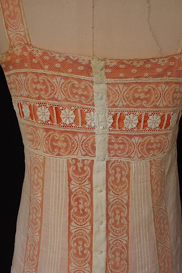 アンティークワンピース　vêtement  antique robe de chambre 4 .FR a l'epoque