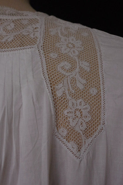 アンティークワンピース　vêtement  antique robe de chambre 5 .FR a l'epoque