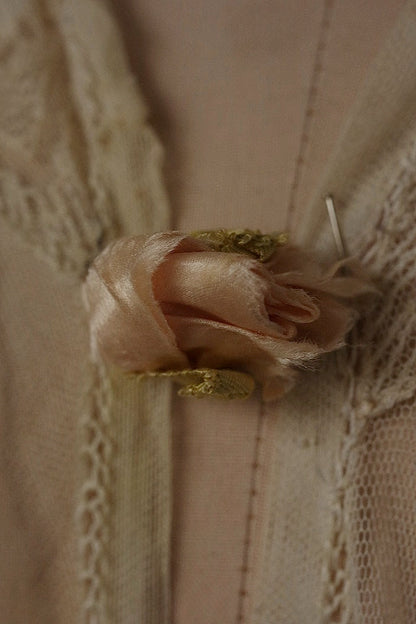 アンティークブラウス　vêtement  antique　レース羽織 .FR a l'epoque