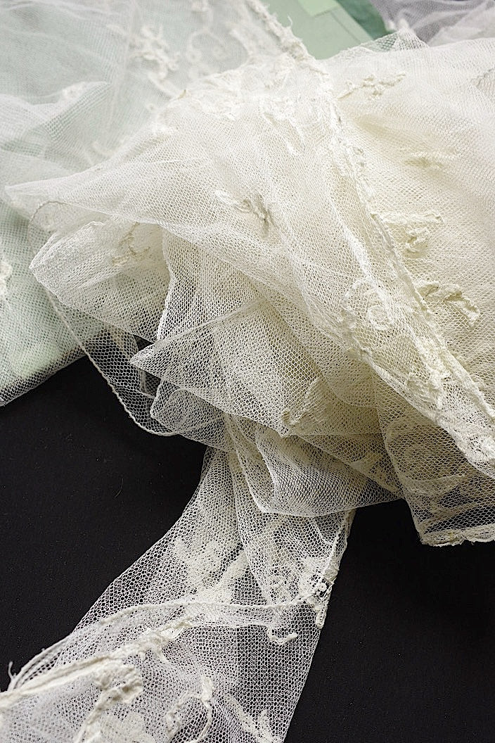 アンティークレース　dentelle ancinne　650cm .FR a l'epoque