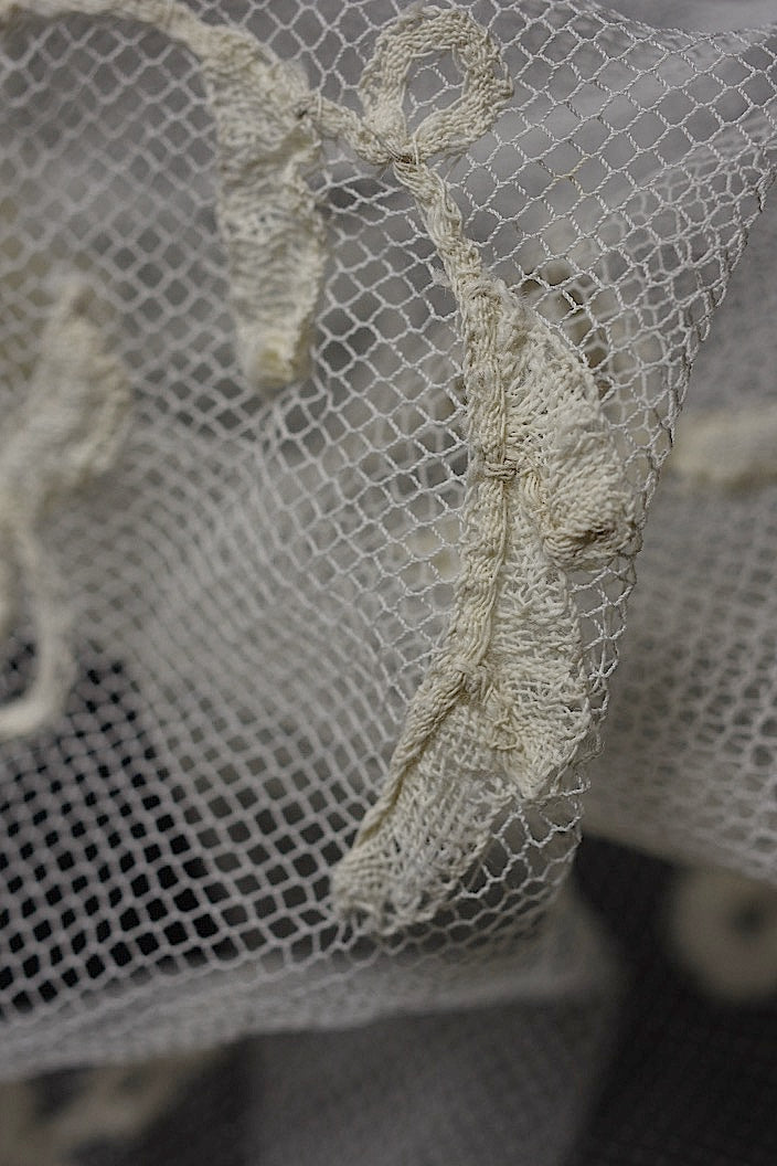 アンティークレース　dentelle ancinne　650cm .FR a l'epoque