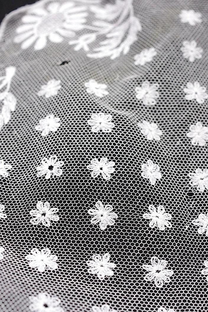 アンティークレース　dentelle ancinne　ショール　 .FR a l'epoque