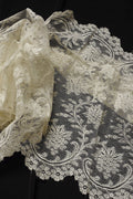 アンティークレース　dentelle ancinne　184cm .FR a l'epoque