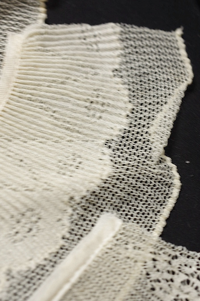 アンティークレース　dentelle ancinne　プリーツレース　17本 .FR a l'epoque