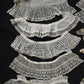 アンティークレース　dentelle ancinne　プリーツレース　15本 .FR a l'epoque