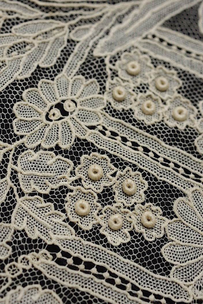 アンティークハンカチ　mouchoir .FR a l'epoque