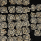 アンティークレース　dentelle ancienne クロシェモチーフ38個 .FR a l'epoque