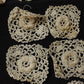 アンティークレース　dentelle ancienne クロシェモチーフ38個 .FR a l'epoque